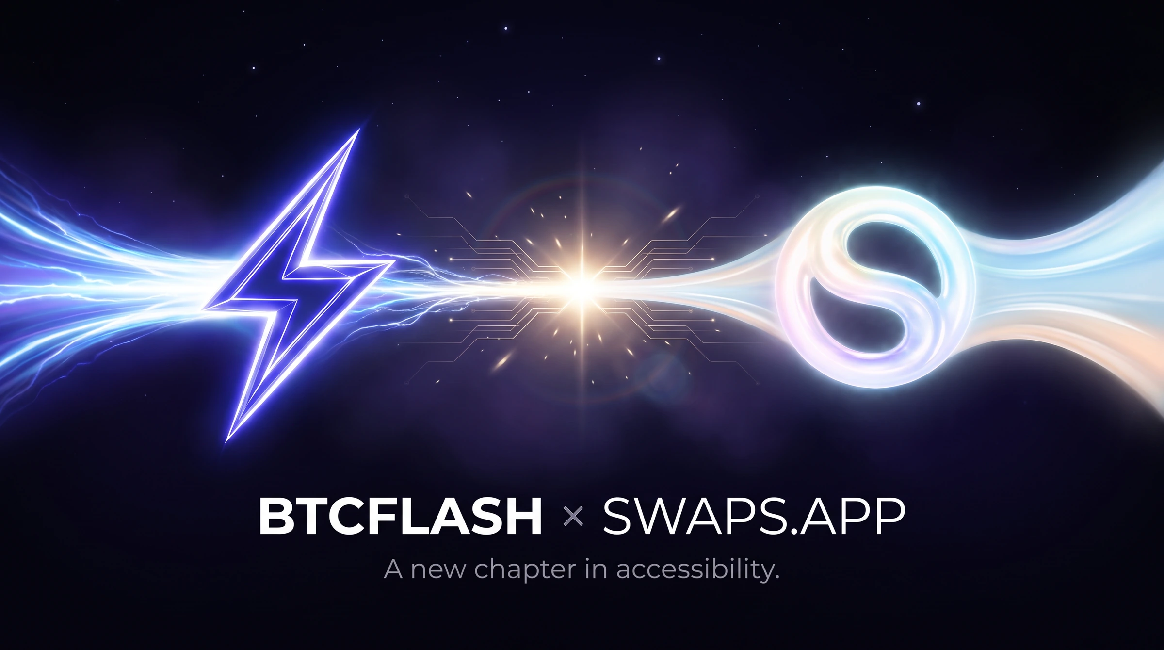 BTC-FLASH x Swaps: a simpler way to buy Bitcoin with a card